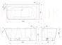 PAA SILKSTONE vanna QUADRO CORNER A 1600x750x600 (matēts Caffelatte)