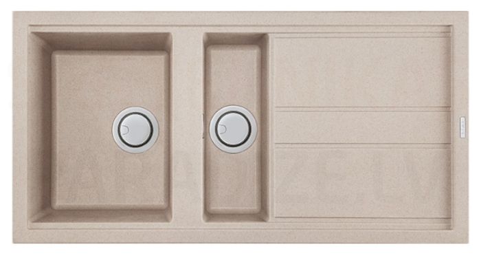 ELLECI akmens masas virtuves izlietne BEST 475 Avena 100x51 cm
