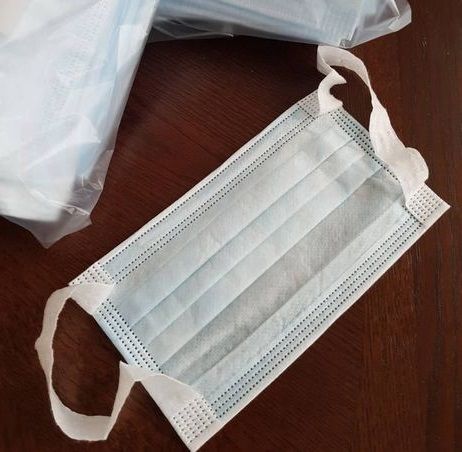 Senso Med medical disposable three-layer face mask, 50 pcs.