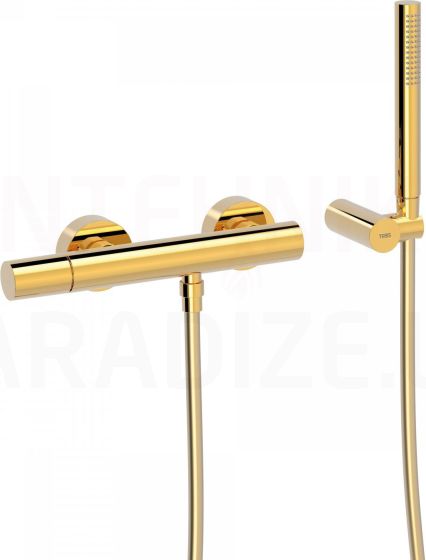TRES STUDY dušas jaucējkrāns, zelta, gold
