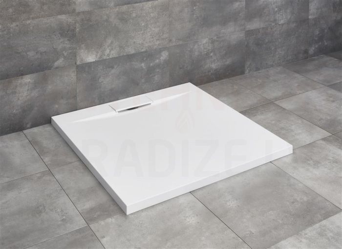 RADAWAY akmens masas dušas paliktnis GIAROS C 100x100x4