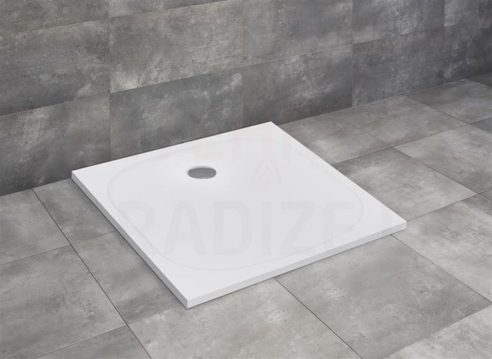 RADAWAY akmens masas dušas paliktnis ZANTOS C 80x80x3.2
