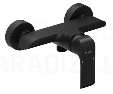 Ravak dušas jaucējkrāns Flat Black FL 032.20/150