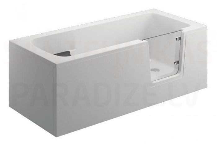 POLIMAT acrylic rectangular bathtub for invalids AVO 170x75