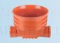 Magnaplast straight manhole base with sealing ring 425/160 type 425