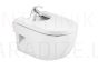 Bidet Meridian, wall-mounted, 360x560 mm, white