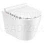 KKPOL wall mounted toilet Teja with Soft Close / Quick Release lid