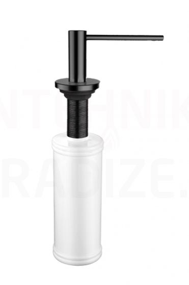 Škidro ziepju trauks INOX BLACK STEEL 