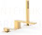 TRES SLIM Single lever bath rim faucet, gold