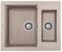 ELLECI akmens masas virtuves izlietne EASY 150 Avena 60x50 cm