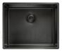 FRANKE stainless steel kitchen sink MYTHOS Masterpeace with button anthracite tone 54x45 cm