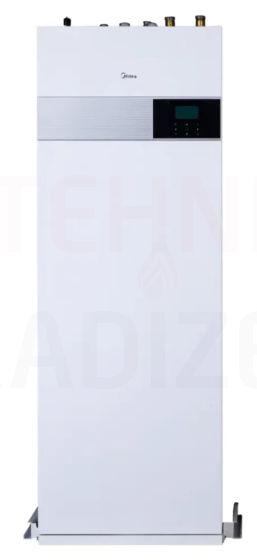 AIRWAVE gaiss/ūdens siltumsūknis Midea M-Thermal ar iebūvēto boileri 12.10-16.00kW (iekštelpubloks)