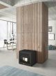 EVA CALOR pellet fireplace-stove HERMES 7.5kW (black)