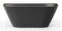 PAA SILKSTONE bathtub DECO WALL GRAPHITE 1660x810x630