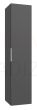 KAME BIG tall cabinet (graphite) 1600x350x350 mm