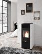 EVA CALOR pellet fireplace-stove MILLY 13.8kW (white)
