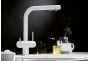 BLANCO stone mass kitchen faucet FONTAS II Filter White