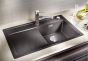 BLANCO granite kitchen sink ZENAR XL 6S-F right coffee