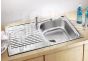 BLANCO stainless steel kitchen sink TIPO 45 S Compact 78x50