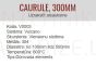 Dūmvadu caurule  250mm DN 80