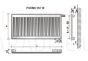 Radiators PURMO Ventil Hygiene HV 10 400x 900