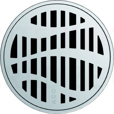 ACO EasyFlow Forest round shower floor drain grill