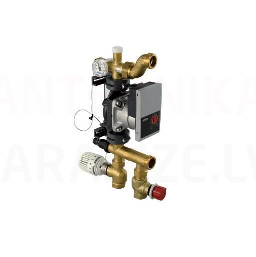 Temperature control mixer unit Uponor Fluvia 23 B-W mixer module with Wilo Yonos Para 15/6 RKA pump