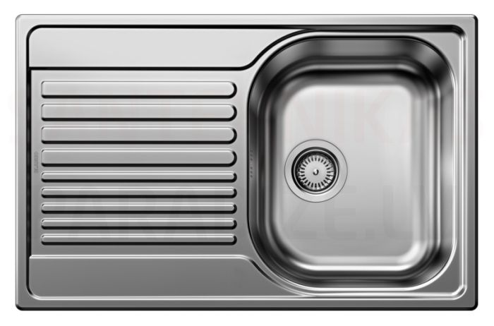 BLANCO nerūsejošā tērauda virtuves izlietne TIPO 45 S Compact 78x50