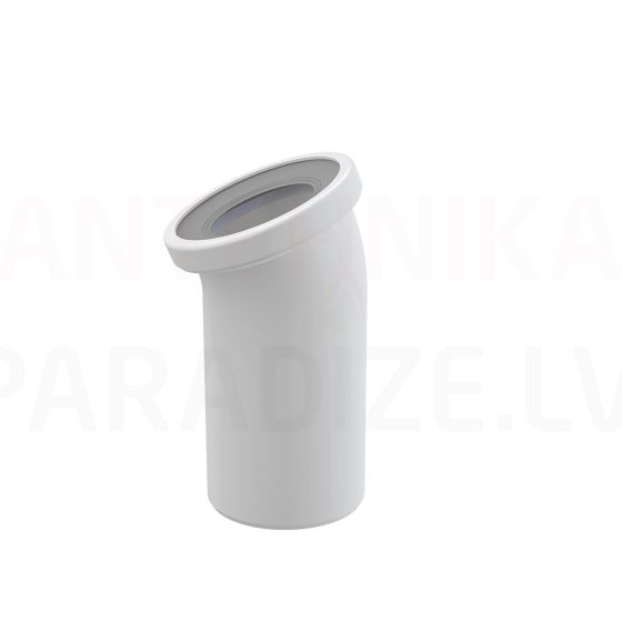 Alcaplast Sēdpoda līkums 22° balts A90-22 240×110×135 mm