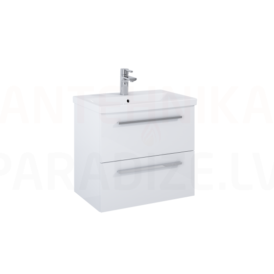 Elita izlietnes skapītis KWADRO PLUS 60 balts