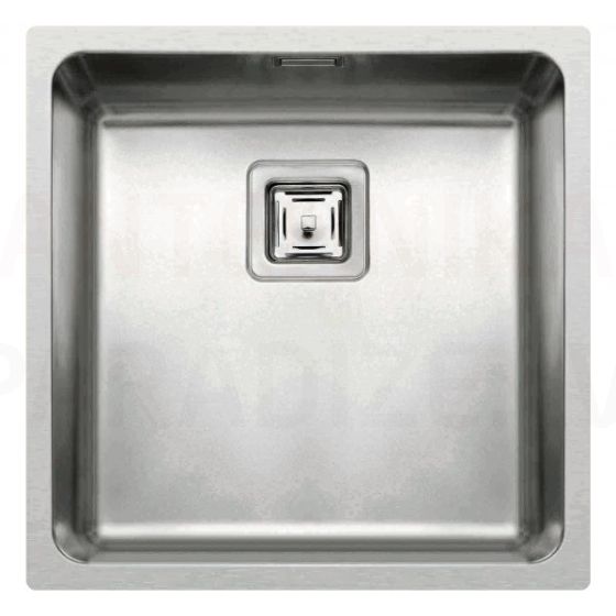 ELLECI stainless steel kitchen sink W-SQUARE 400 44x44 cm