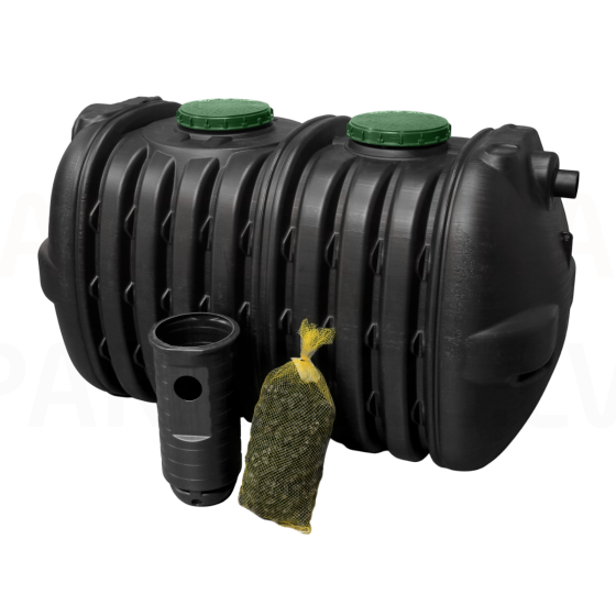Septic tank with built-in filter EPURBLOC  3000 size: 2700x1190x1440