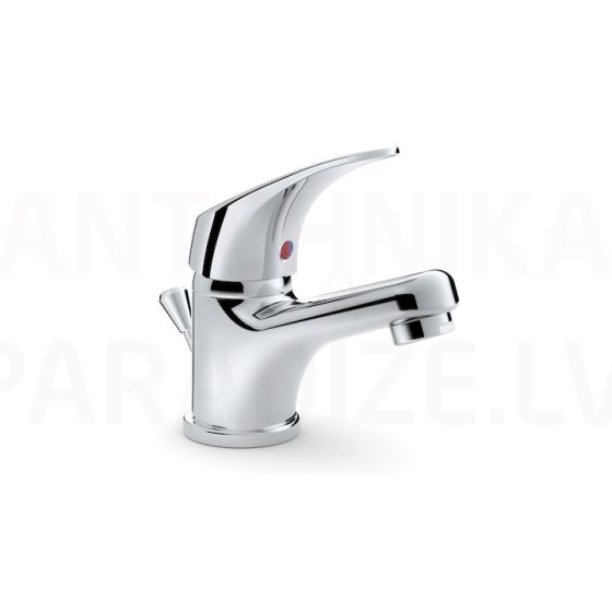 Talas single-lever washbasin faucet, automatic outlet, chromed
