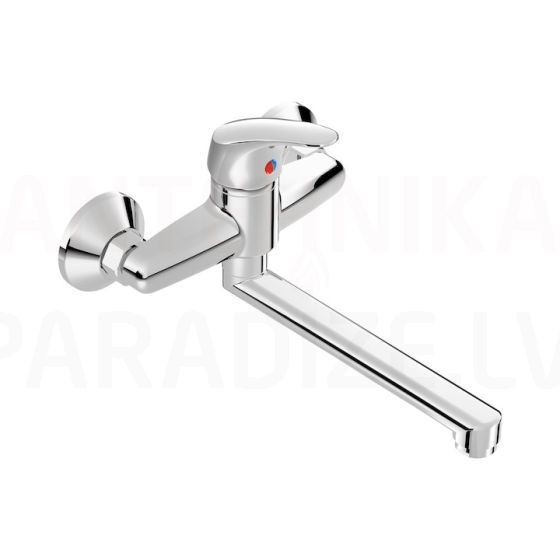 Talas wall-hung single-lever washbasin faucet, chromed