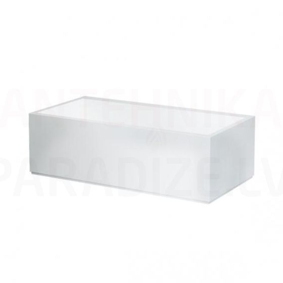 Laufen vanna Kartell, 1700x860 mm, brīvstāvoša, labā puse, balta akrila