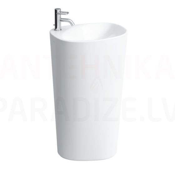 Washbasin Palomba, 525x395x900 mm, freestanding, white LCC