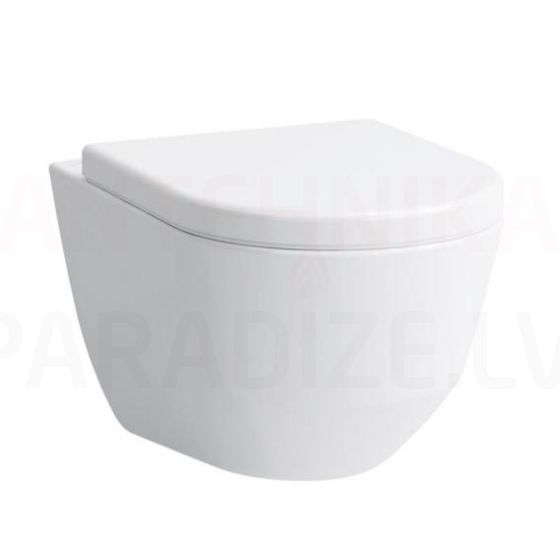 WC Pro Rimless Compact, wall-hung, 360x490 mm, white LCC