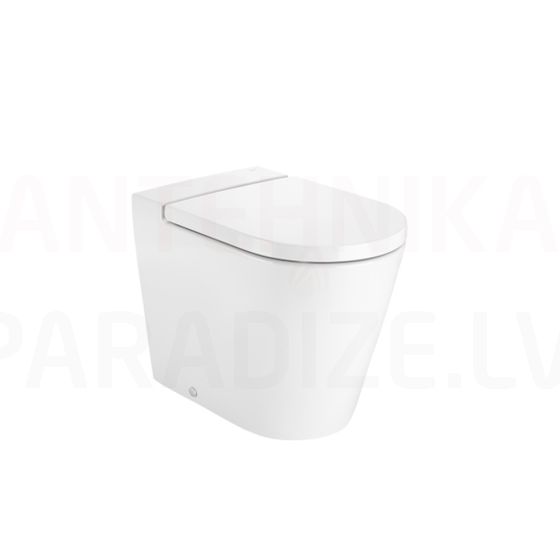 Pods Inspira Round, stiprināms uz grīdas, 370x560 mm, balts