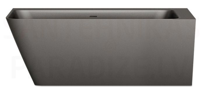 PAA vanna QUADRO CORNER A 1600x750x600 (grafīts)