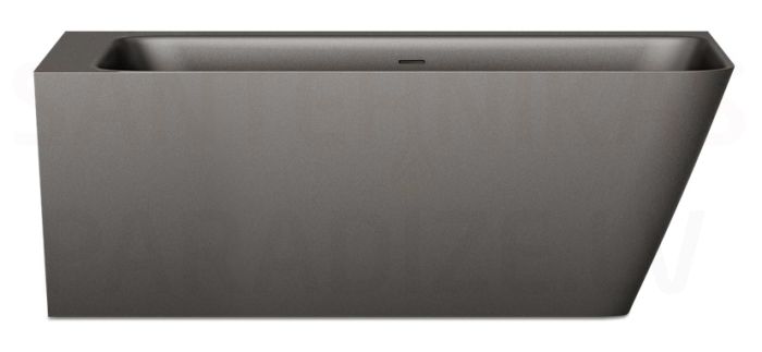 PAA vanna QUADRO CORNER D 1600x750x600 (grafīts)