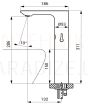 SANELA sink faucet SLU 60V 24V