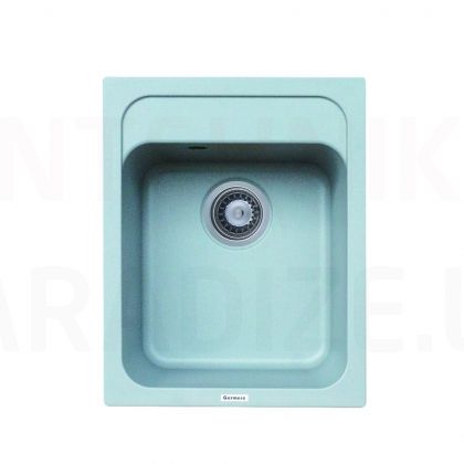 PLATINUM granite sink Germece 4050 KORRADO gray monsoon