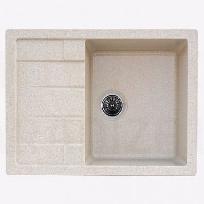 PLATINUM Granīta izlietne LOTOS 6550 bēša