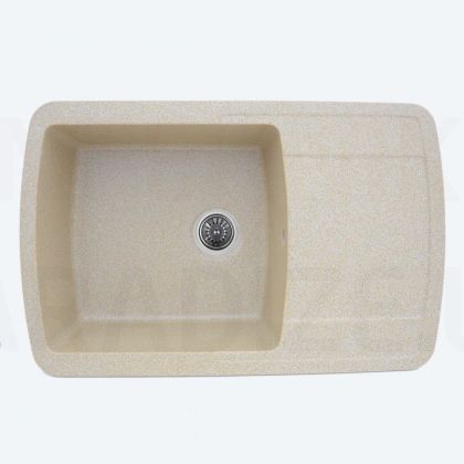 PLATINUM Granīta izlietne ROMA 7749 bēša