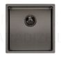 Reginox stainless steel kitchen sink Miami 40x40 Gun Metal 44x44cm