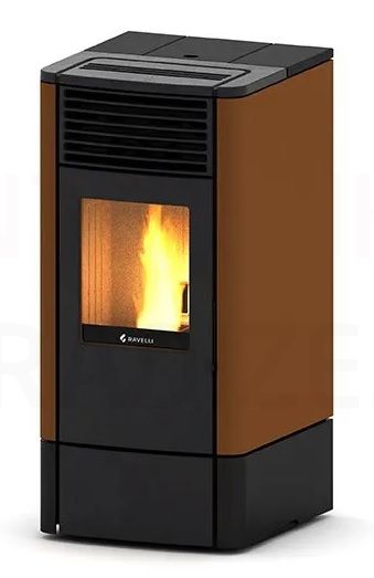 RAVELLI granulu kamīns-krāsns SC 90 (3.5-9.3kW)