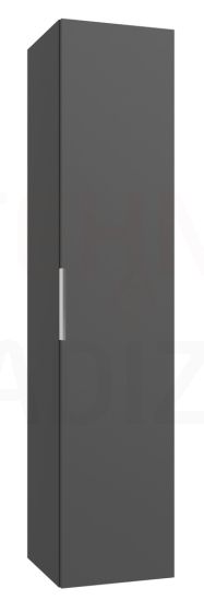 KAME BIG tall cabinet (graphite) 1600x350x350 mm