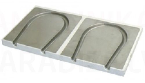 Danfoss (SpeedUp) header panel with aluminum 250x500x30mm, 125mm EZ