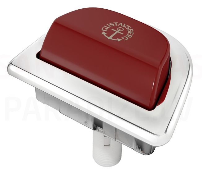 Gustavsberg raised toilet flush button Nautic