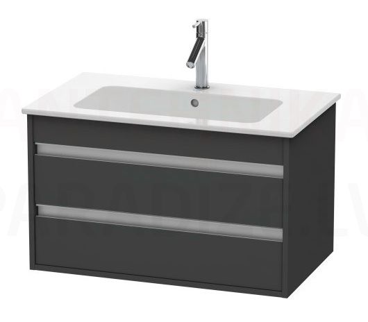 Duravit izlietnes skapītis ar izlietni Ketho  820x475 (grafīts matēts)